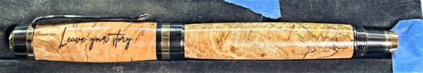 Everyday Carry Custom Engravable Wooden Rollerball Pens