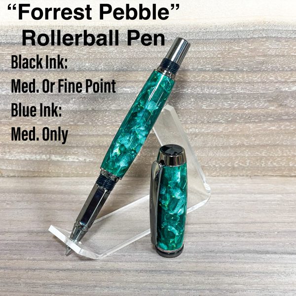 Speckled Green Rollerball Pen