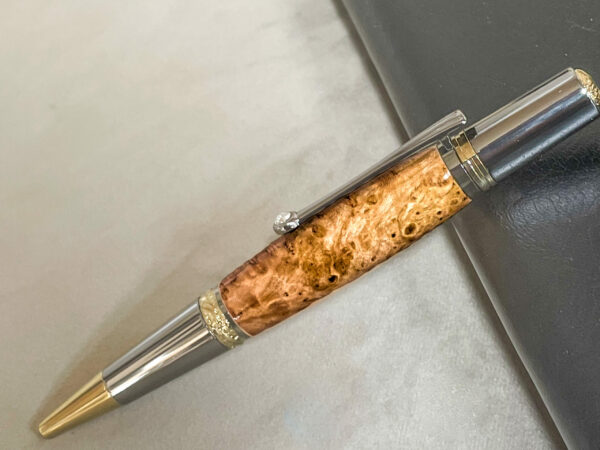Handmade Personalized Gel-Rollerball Engravable Wood Pens