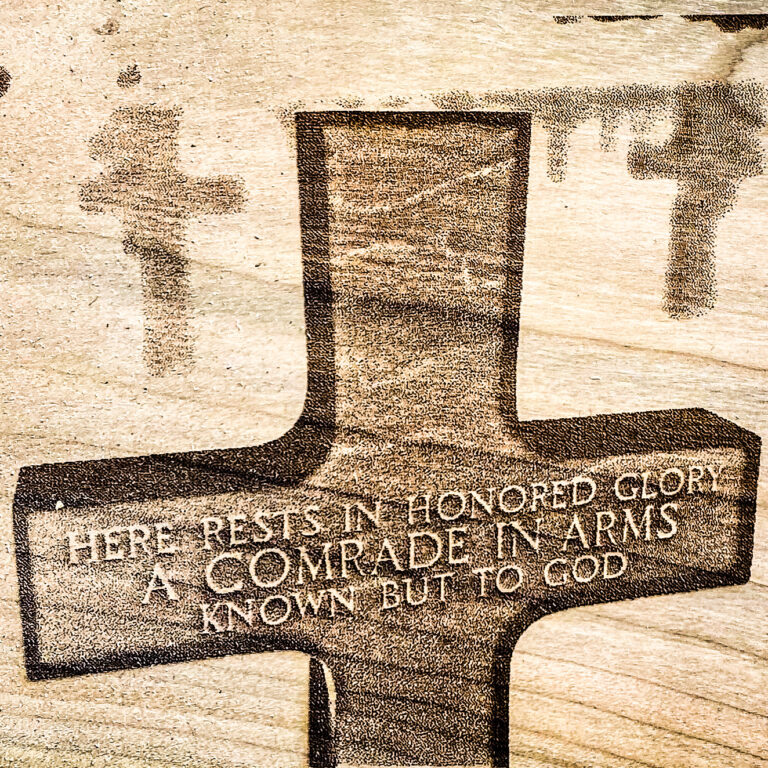 Normandy Cemetery Memorial Headstone Cross